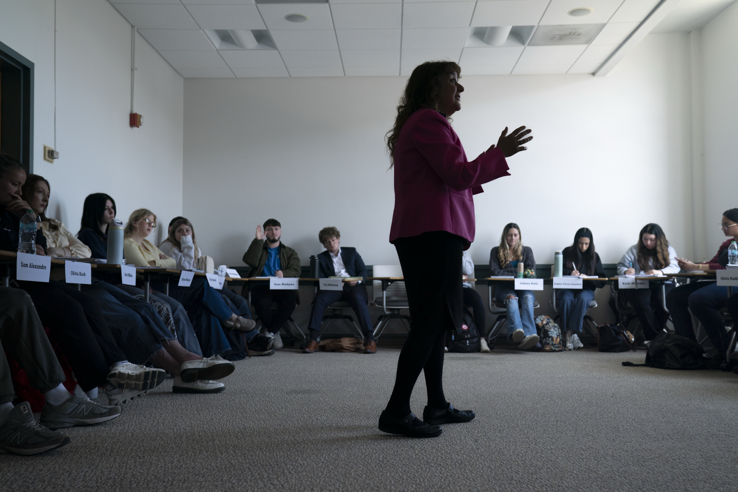 How college students who study war view Trump's Iran taunts