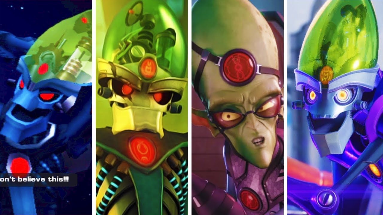 Evolution of Nefarious from Ratchet and Clank (2002-2021)