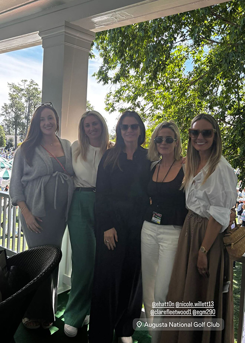 Masters WAGs steal the show with multi-million euro bling