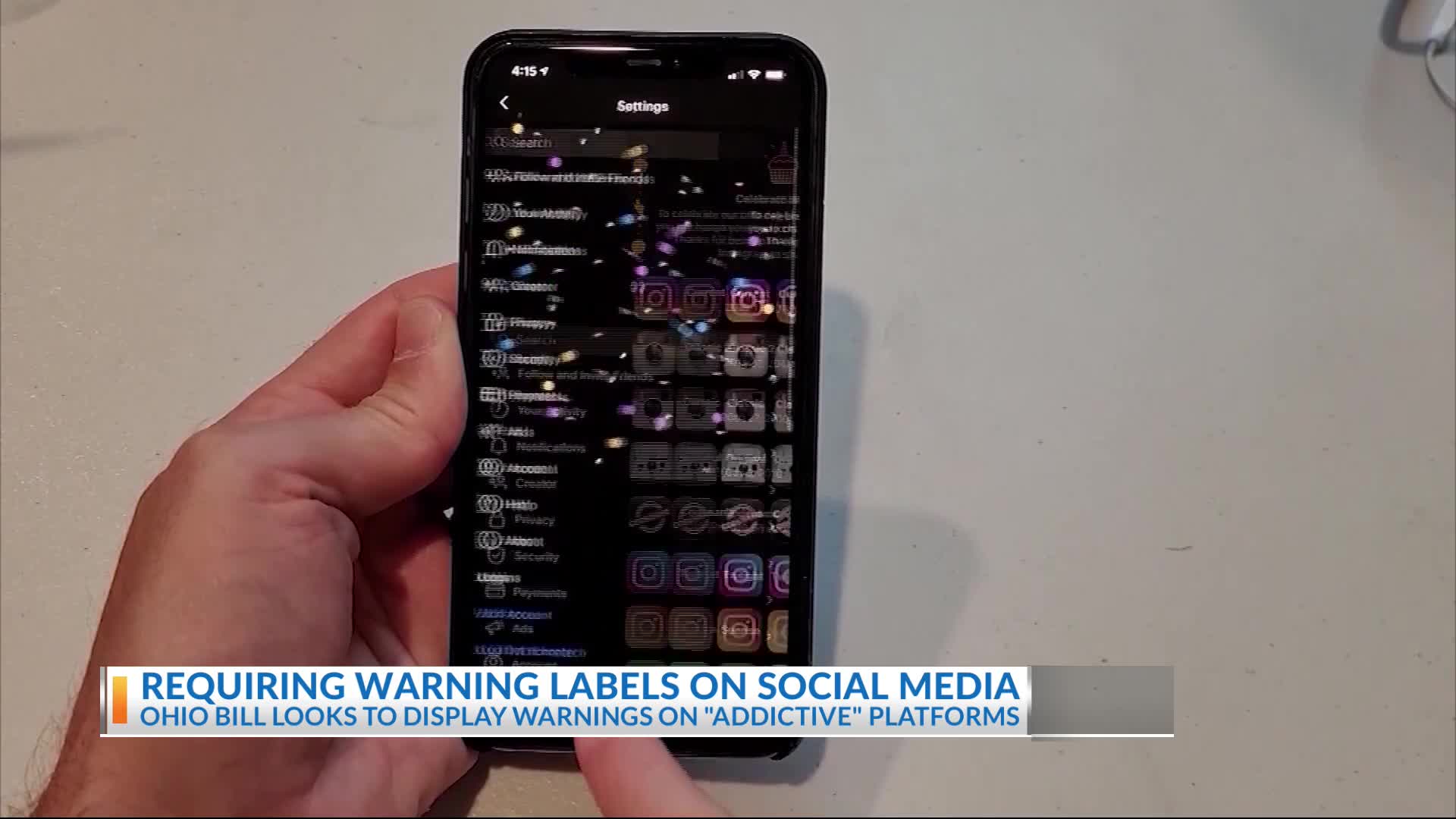 Ohio bill would require warning labels on 'addictive' social media ...