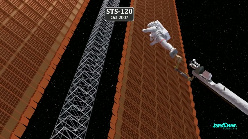 How the space station’s truss came together