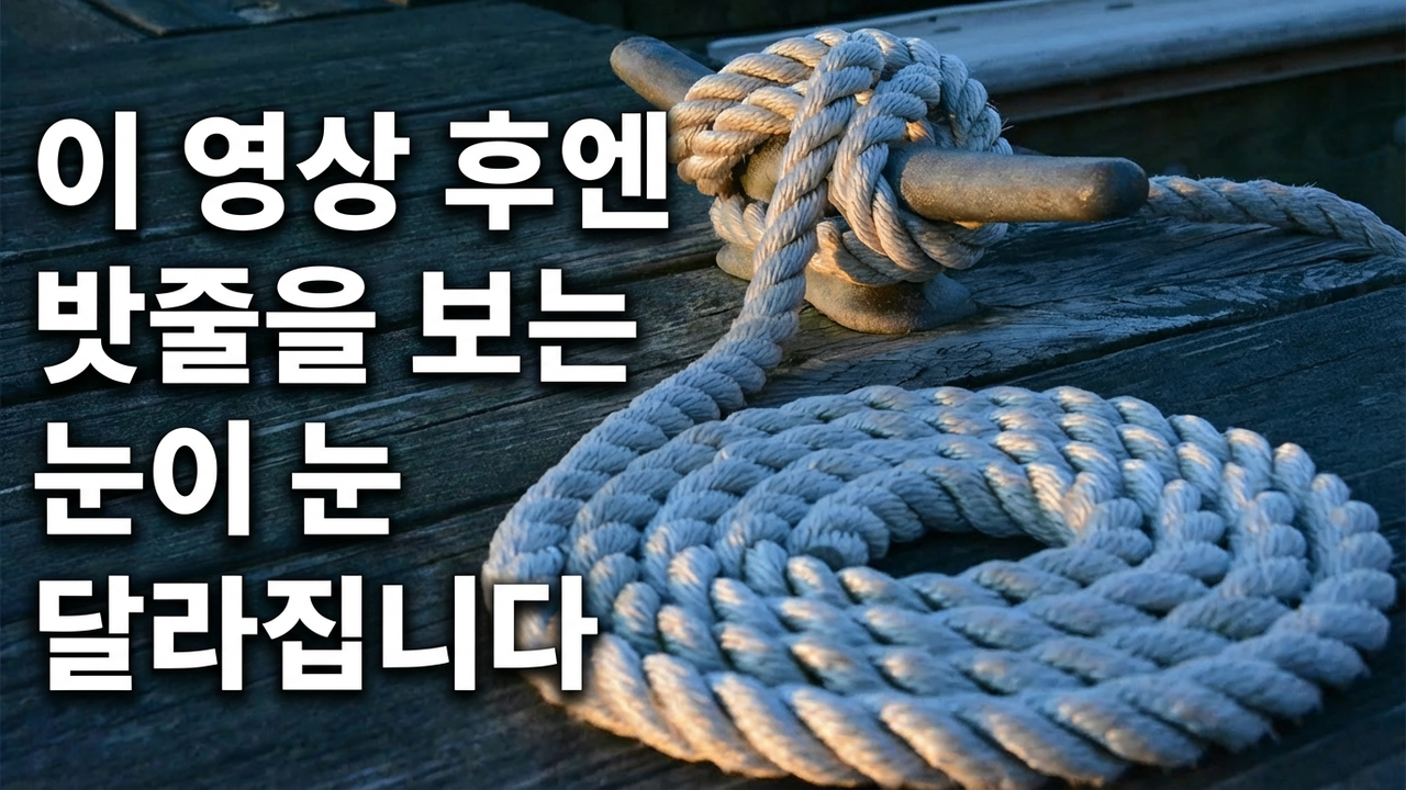줄의 원리! 이 영상 보면 줄을 다르게 보게 될 거예요