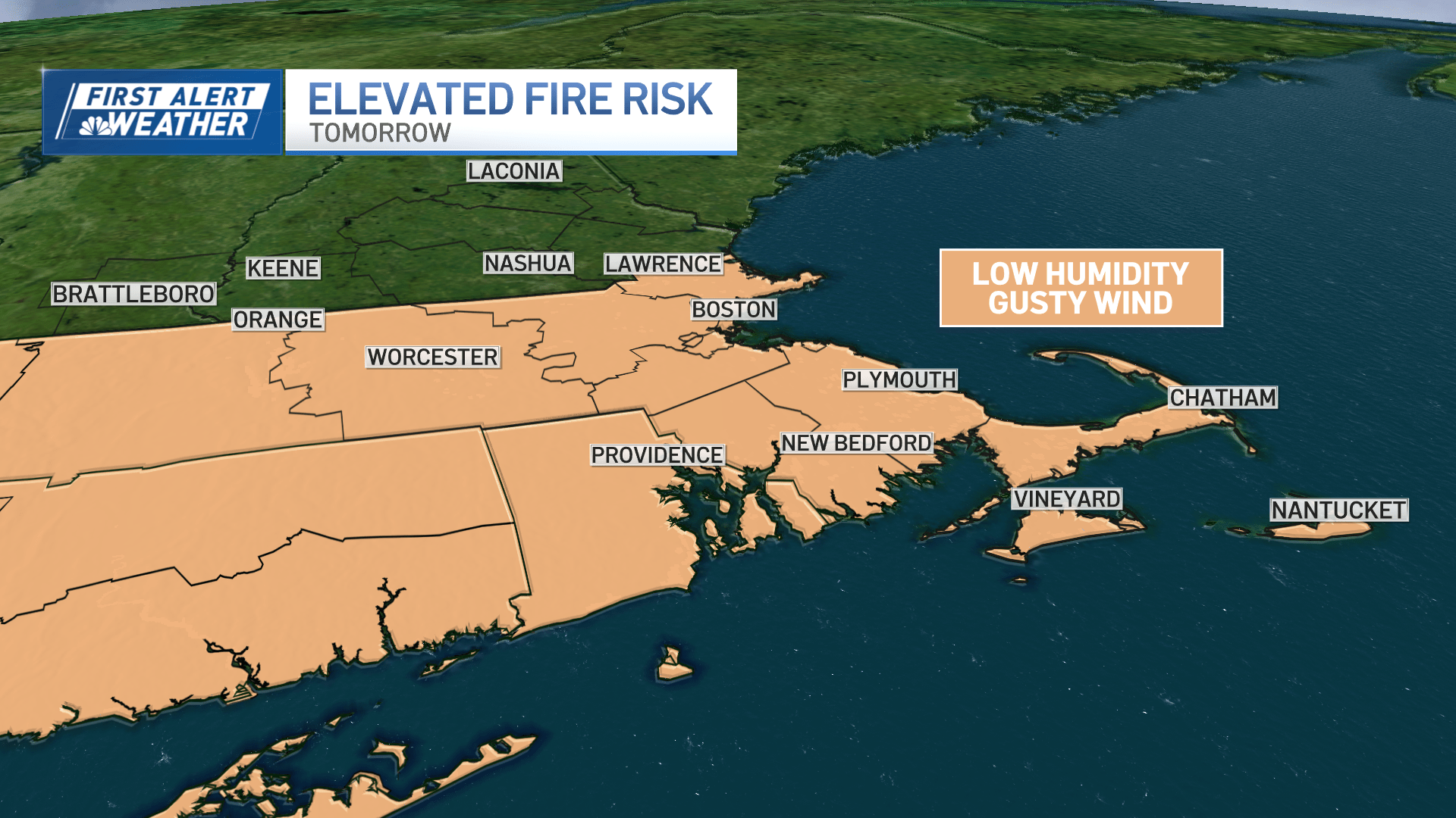Gusty winds make it feel colder today and elevate fire risk in southern ...