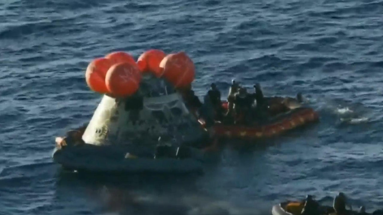 Eye opener: Artemis II crew back on Earth after safe splashdown