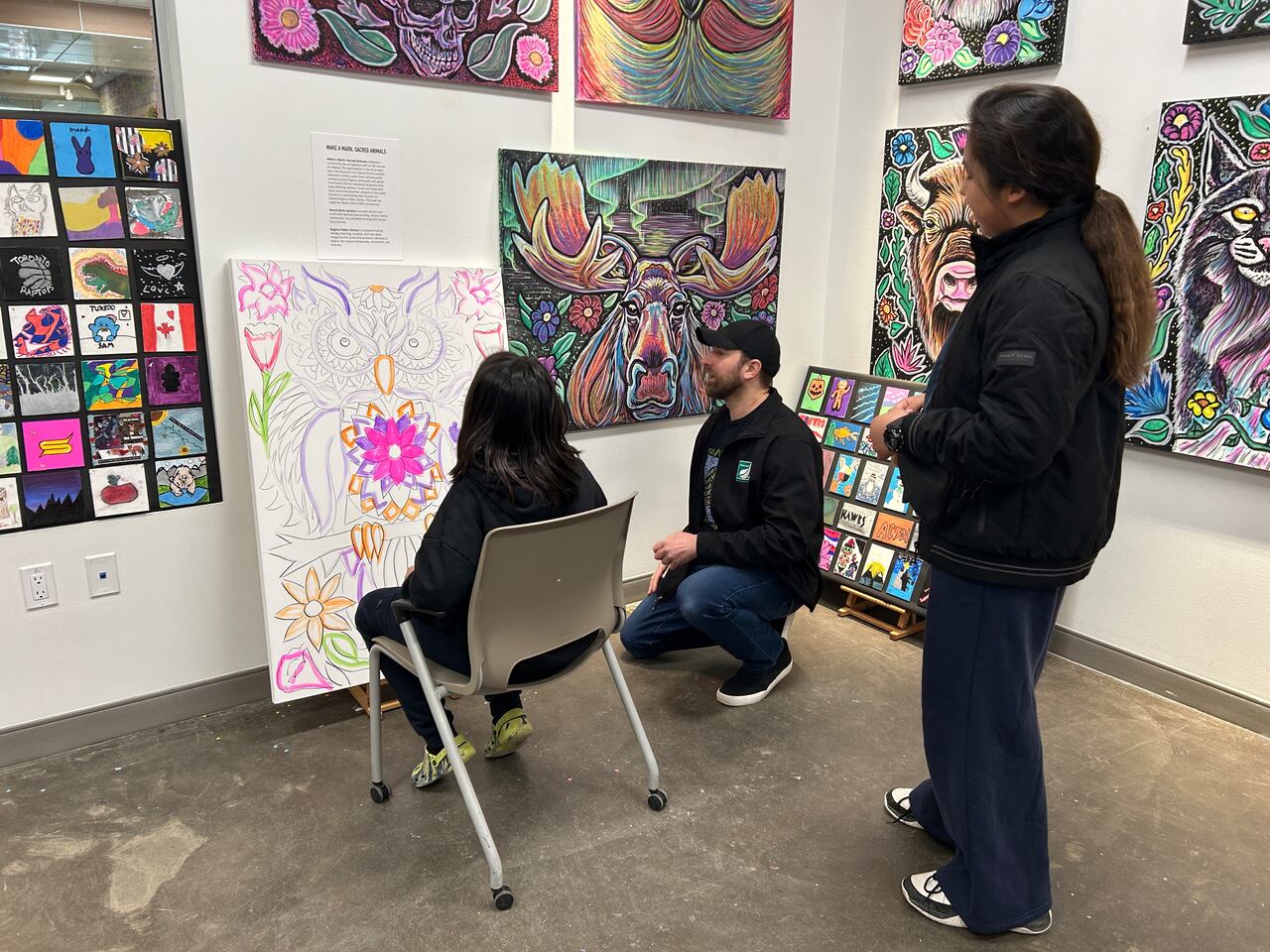 Sacred animals and bingo dabbers: Ranch Ehrlo's annual art exhibit ...
