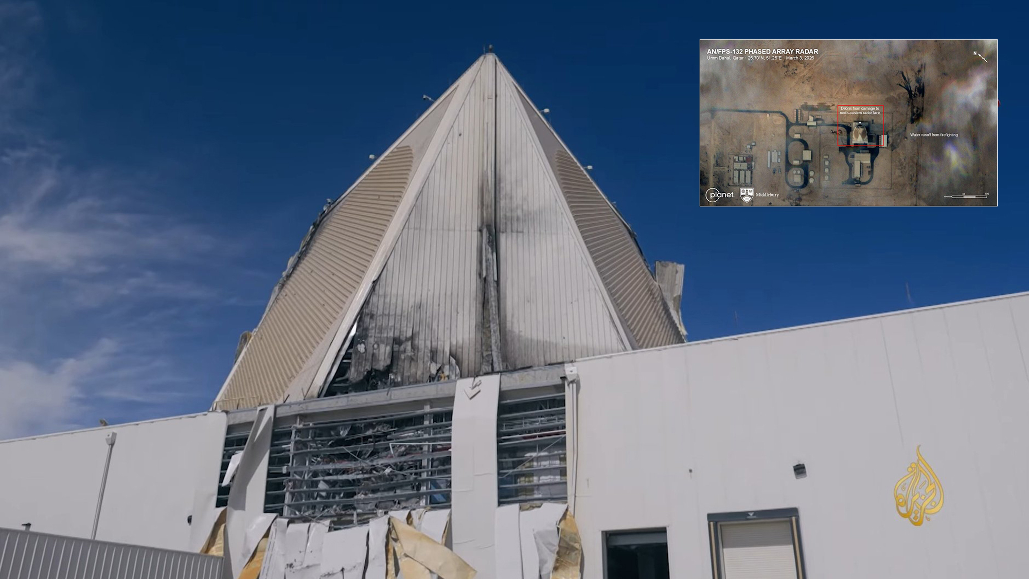 New images provide clearest view yet of damage to US.-made AN/FPS-132 ...