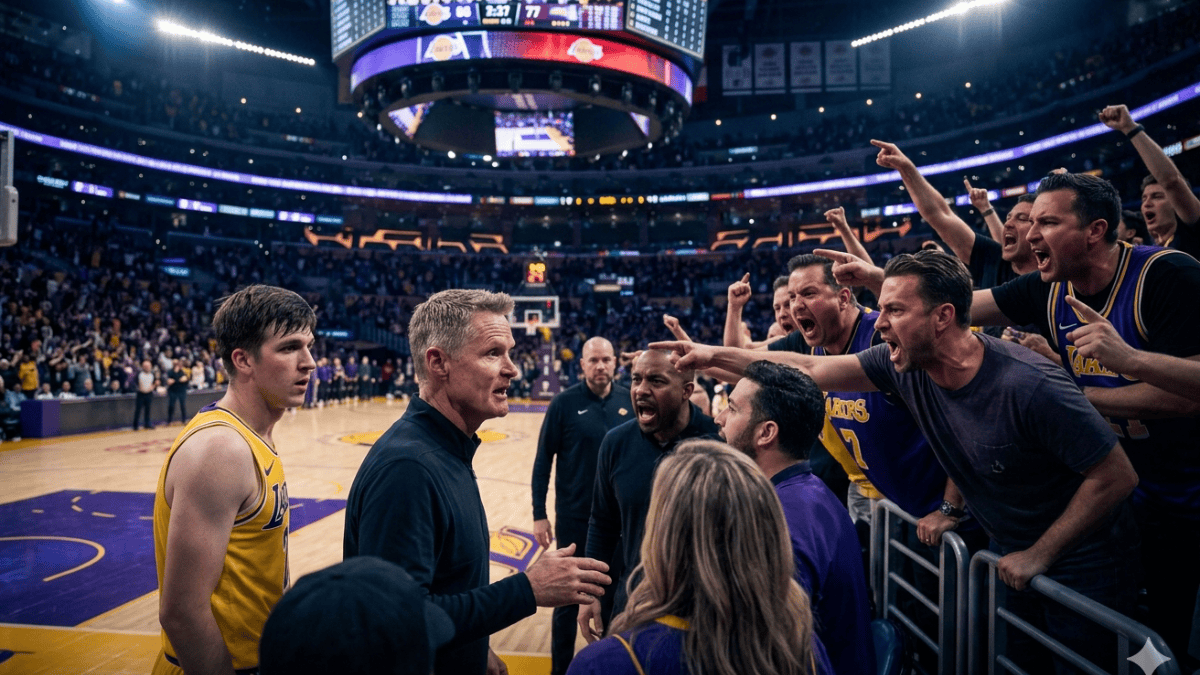 Lakers fans erupt after Steve Kerr comments about Austin Reaves spark tampering controversy<br>