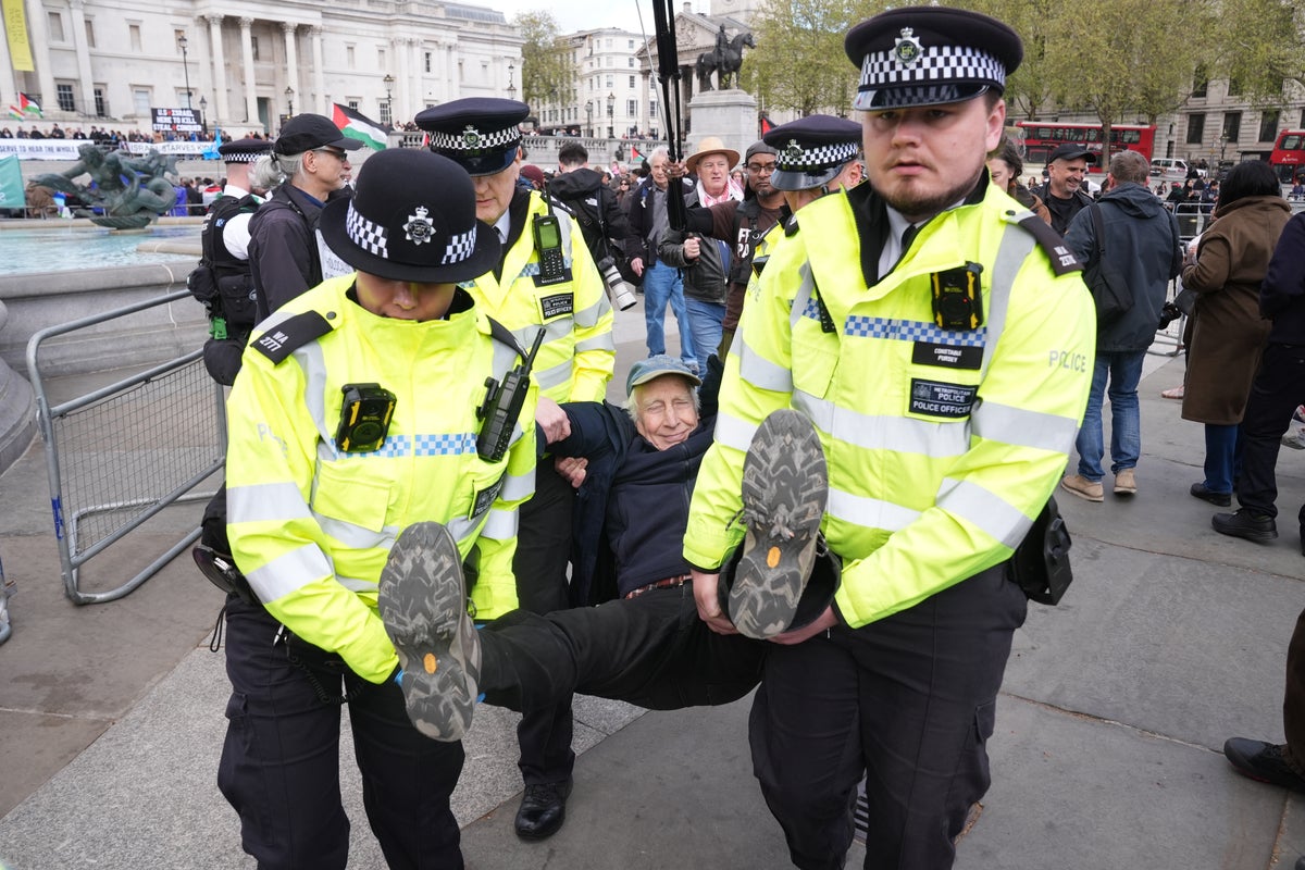 More than 500 people arrested at Palestine Action demonstration