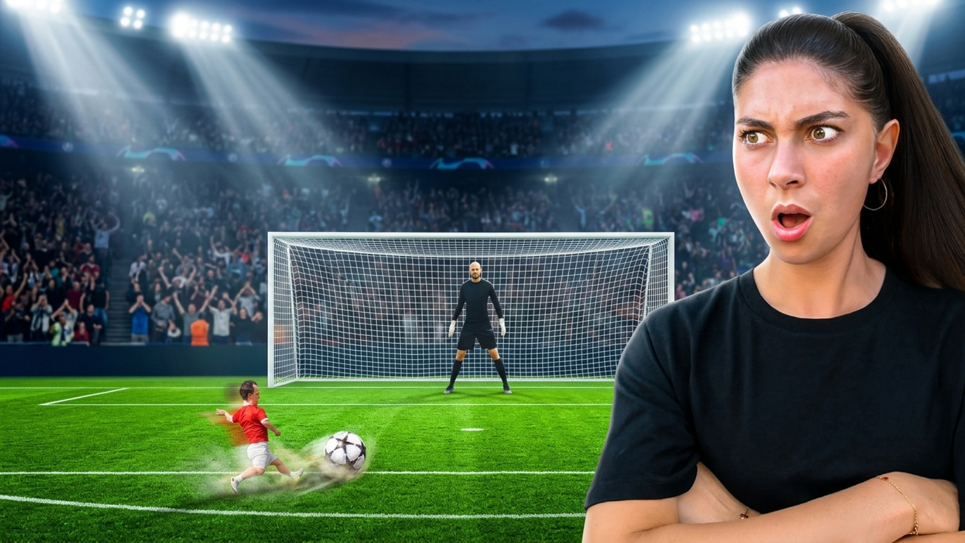 I challenged world's shortest footballer