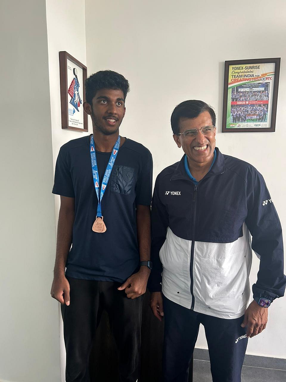 Parents don't watch him live but shuttler Ayush Shetty keeps making ...
