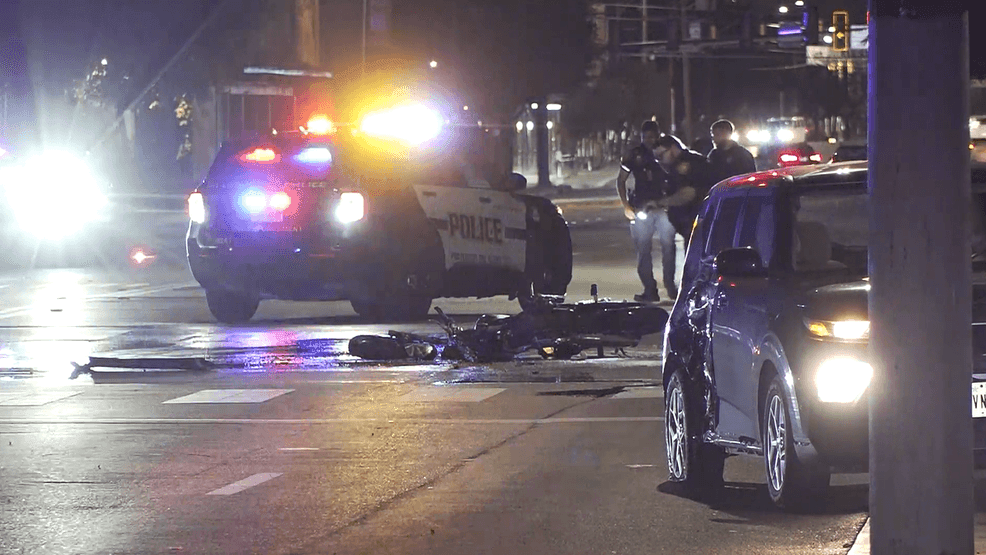 Two hospitalized in critical condition after late night motorcycle crash