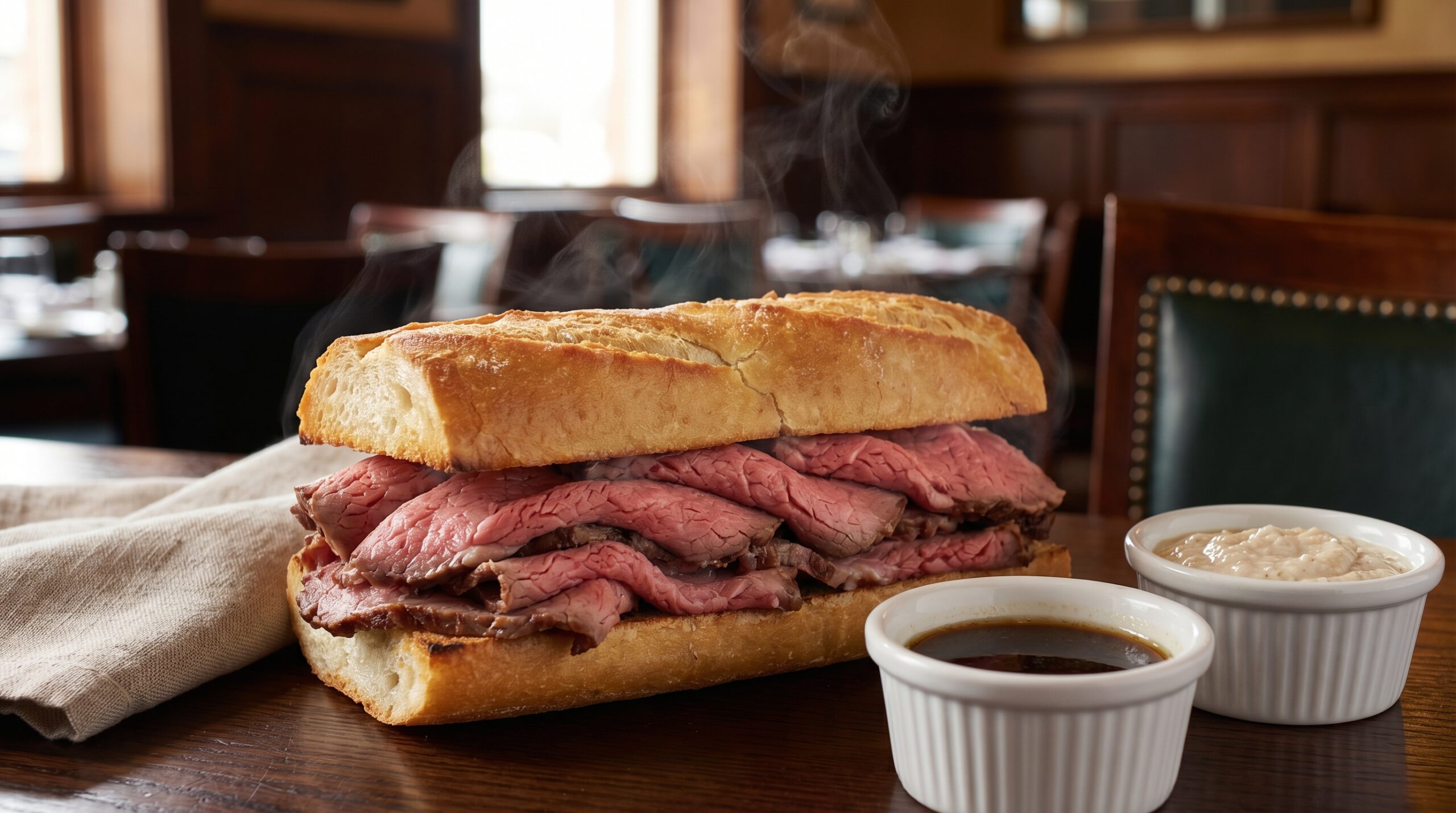Diners crown these 5 chains: The ultimate prime rib French dip sandwiches