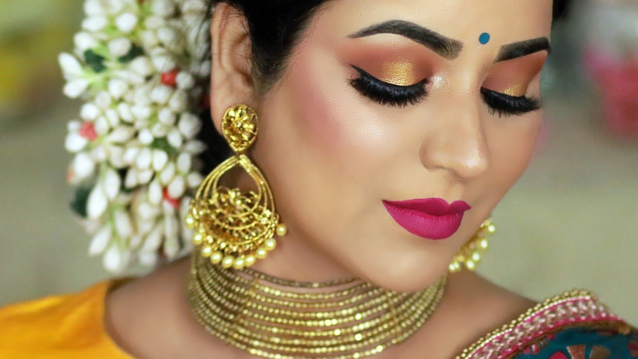 This Indian wedding guest makeup look steals the whole night