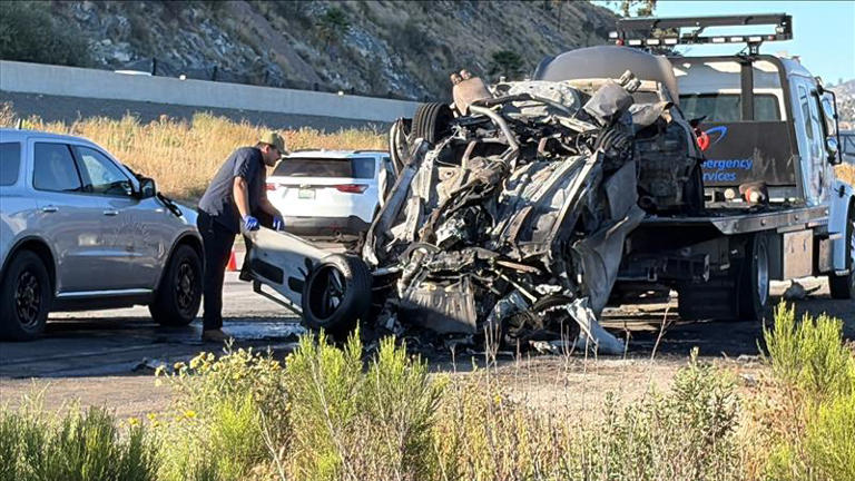 Fiery crash in Spring Valley on SR-54 leaves one dead, traffic at ...