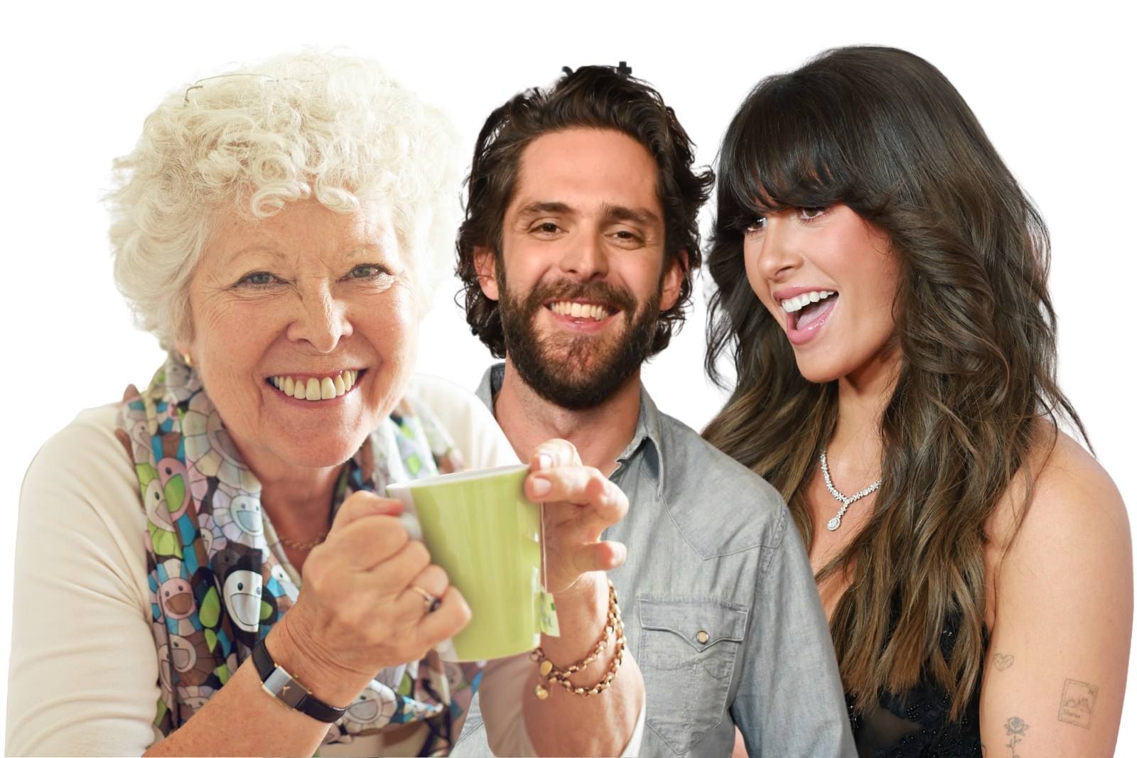 Thomas Rhett’s grandma facetimed Ella Langley with a burning question