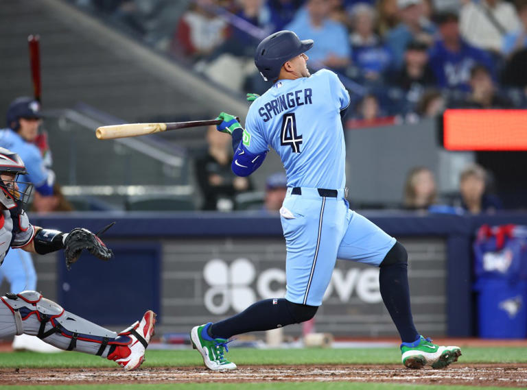 George Springer suffers toe fracture in latest Blue Jays injury setback