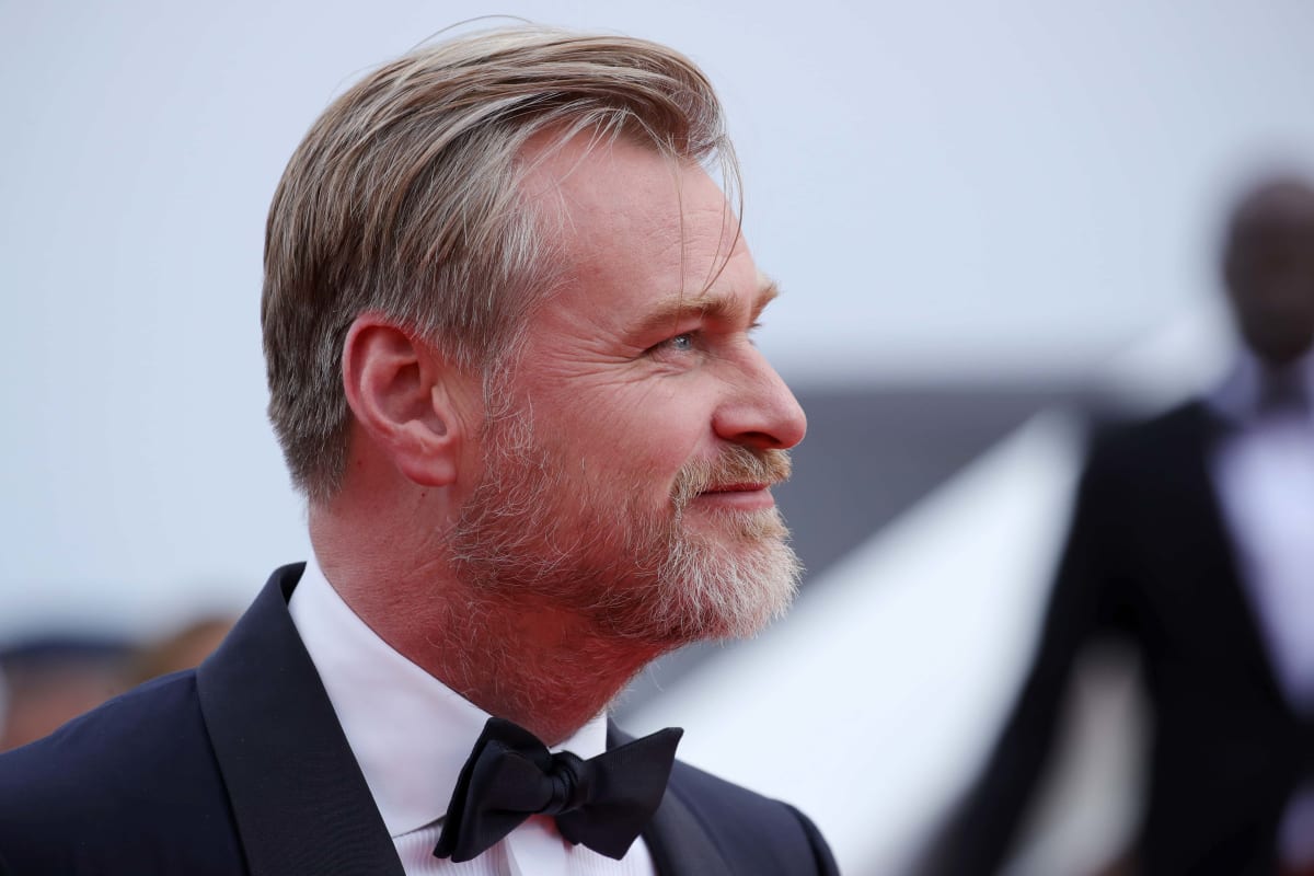 CANNES, FRANCE - MAY 13: Director Christopher Nolan attends the screening of