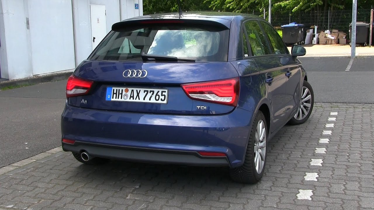 2018 Audi A1 1.4 TDI ultra (90 HP) test drive