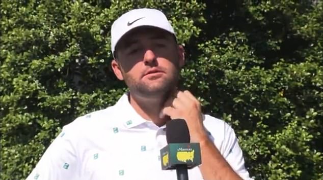 Spiky Scottie Scheffler snaps at Masters reporter's 'terrible question ...