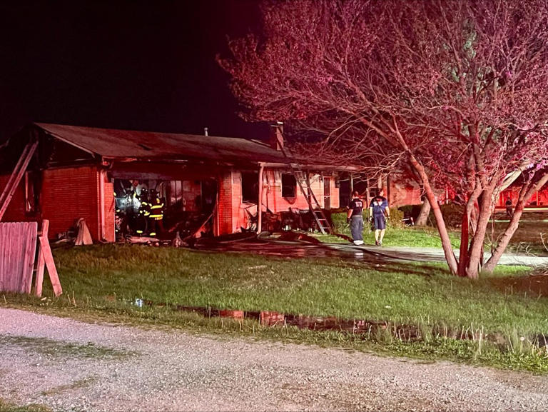 2 hospitalized after fire breaks out at residence on south side of ...