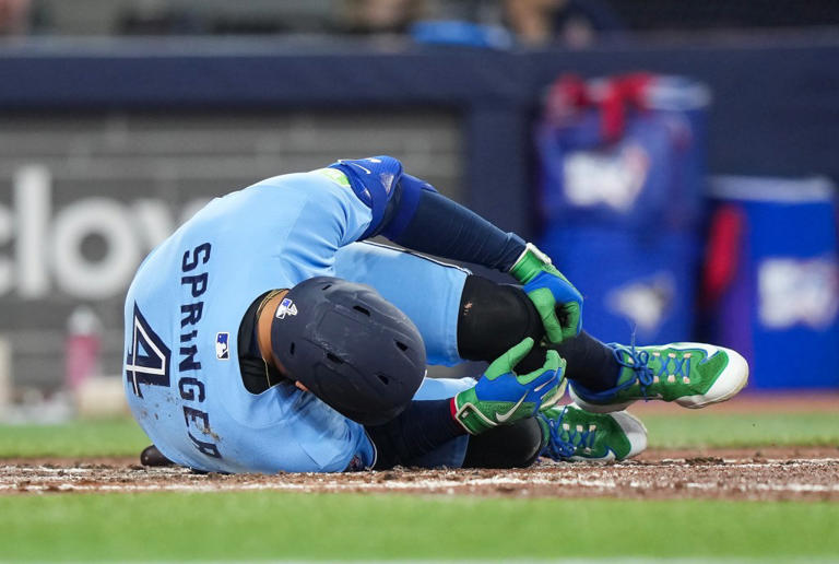 George Springer suffers toe fracture in latest Blue Jays injury setback