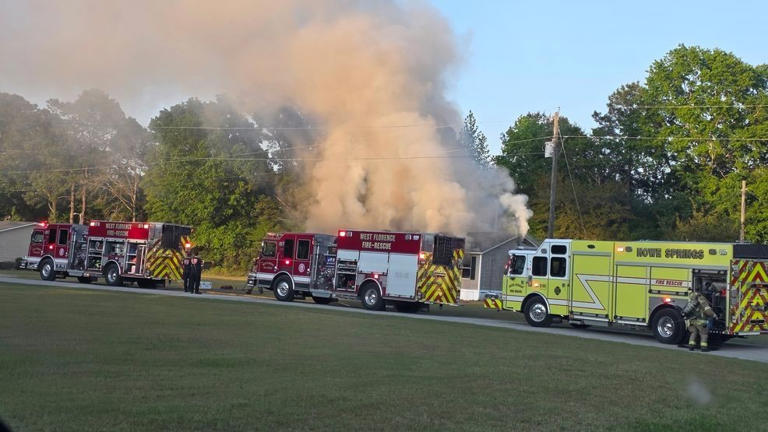 Florence County Fire Rescue contain mobile home fire in Effingham