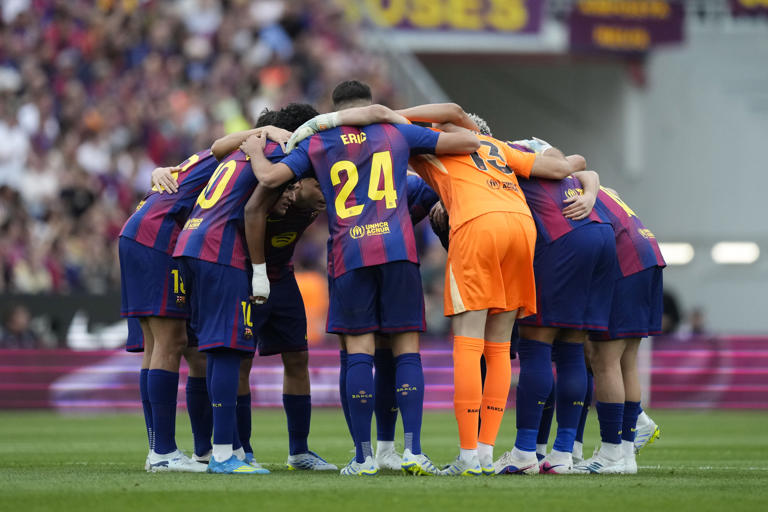 El 1x1 del Barça ante el Espanyol en la primera parte