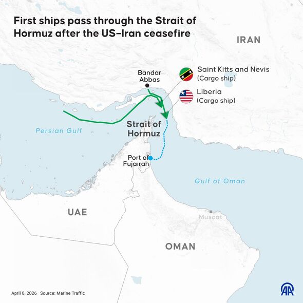 Iran threatens US Navy ships after Strait of Hormuz transit for first ...