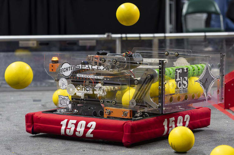 Take an inside look at a South Florida robotics competition