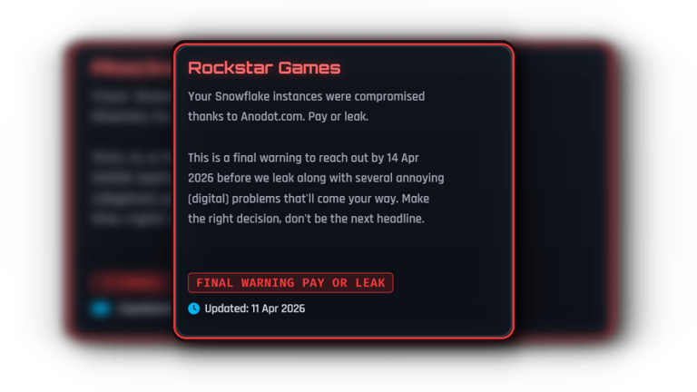 Pay or leak: Hackers breach Rockstar Games and demand ransom with a ...