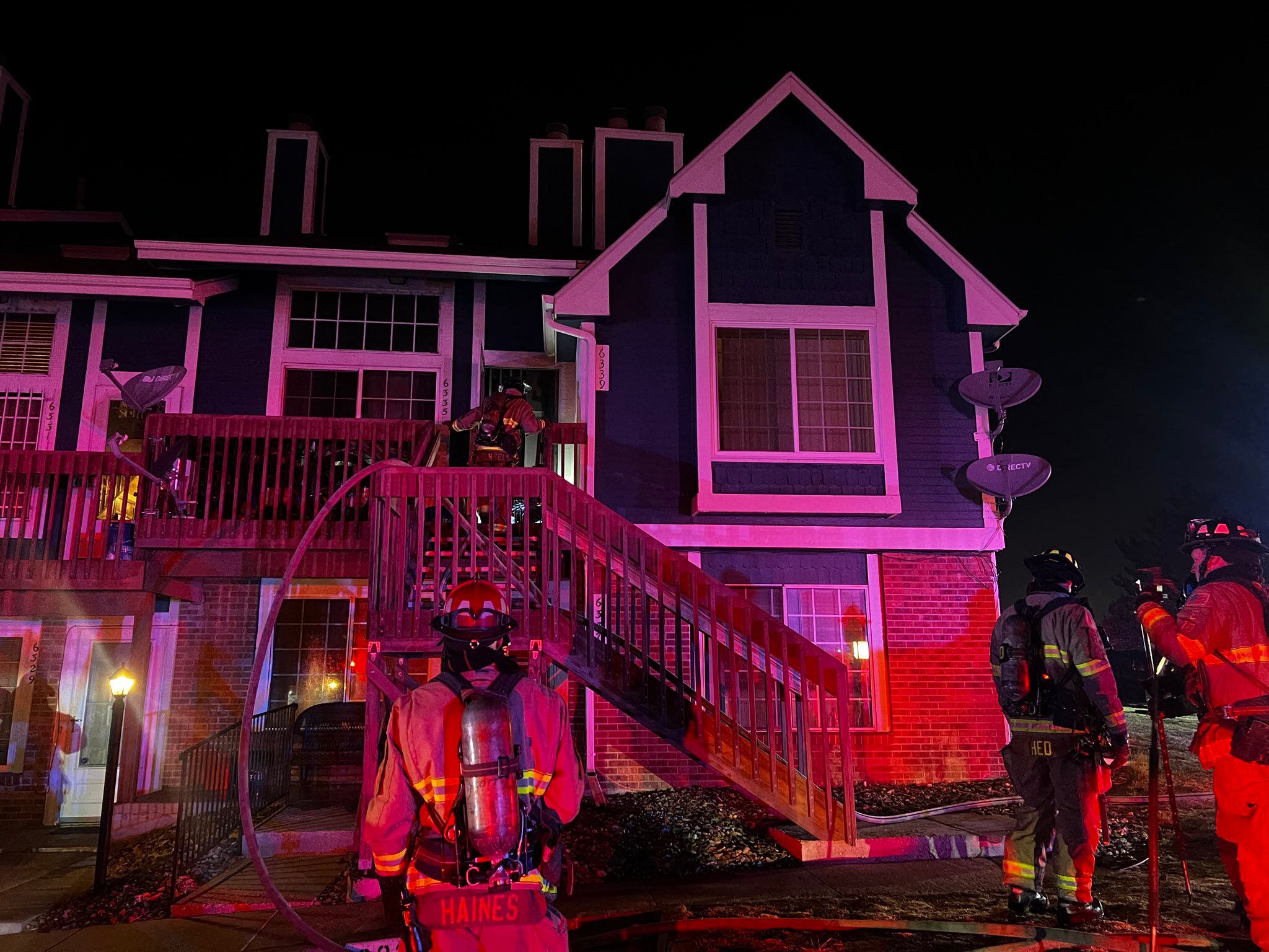 Residents displaced after overnight fire in north Colorado Springs townhome