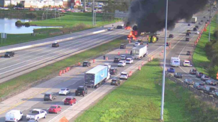3 killed, 3 injured in fiery crash that shut down I-71 in Delaware ...