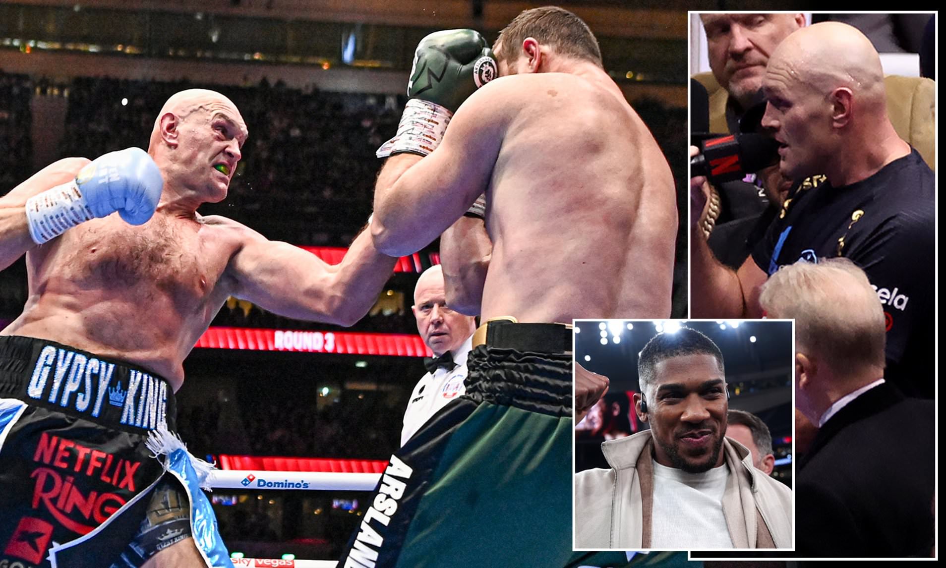 Why Tyson Fury's routine win over a Soviet man-mountain will now tempt Anthony Joshua into the ring