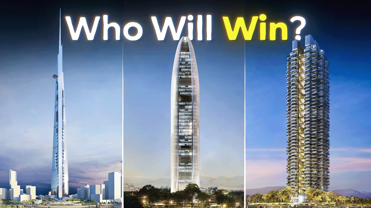 I'm amazed by these record-breaking skyscrapers! 🏙️