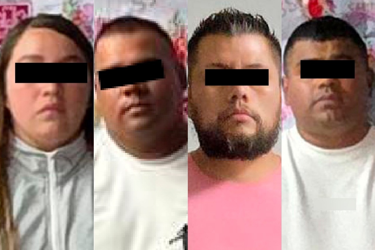 Detienen a cuatro presuntos integrantes de banda dedicada a extorsionar ...