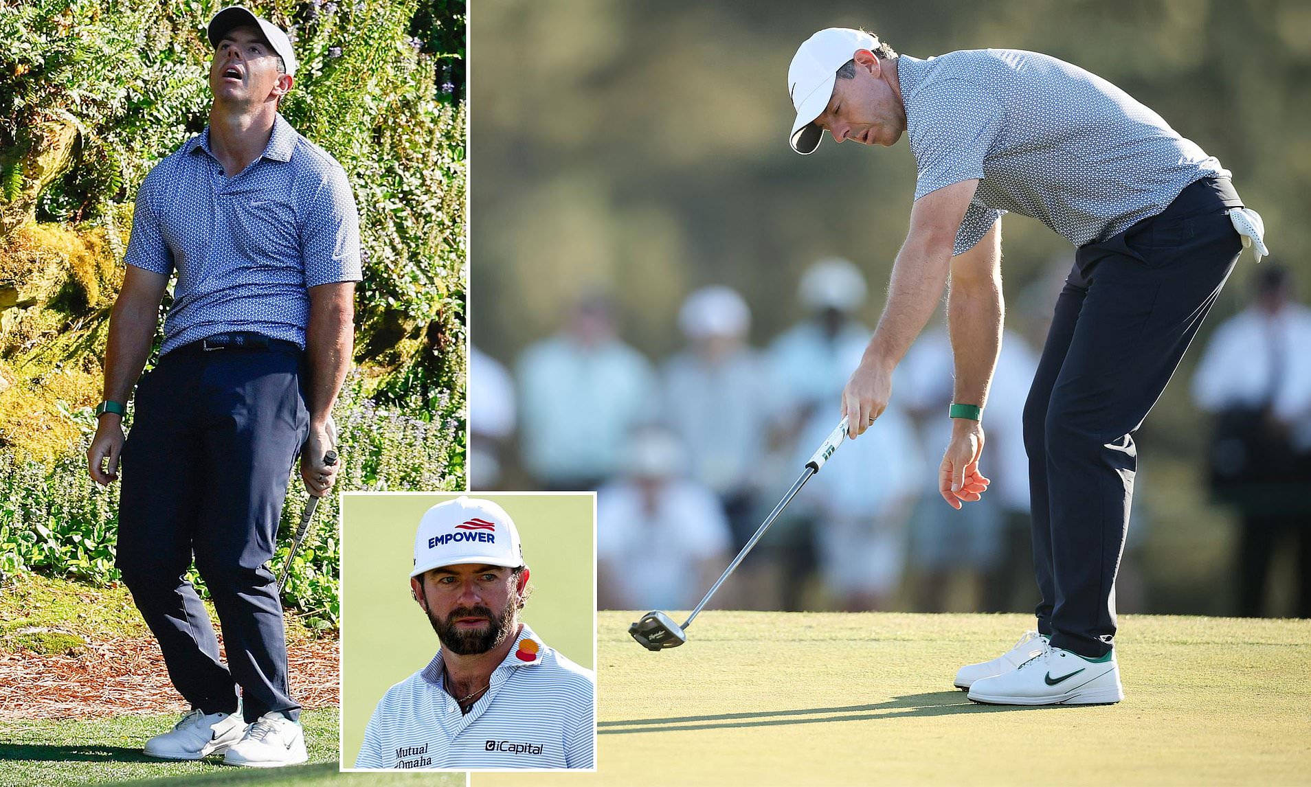 Rory McIlroy's six-shot Masters lead is gone as champion's errors leave ...