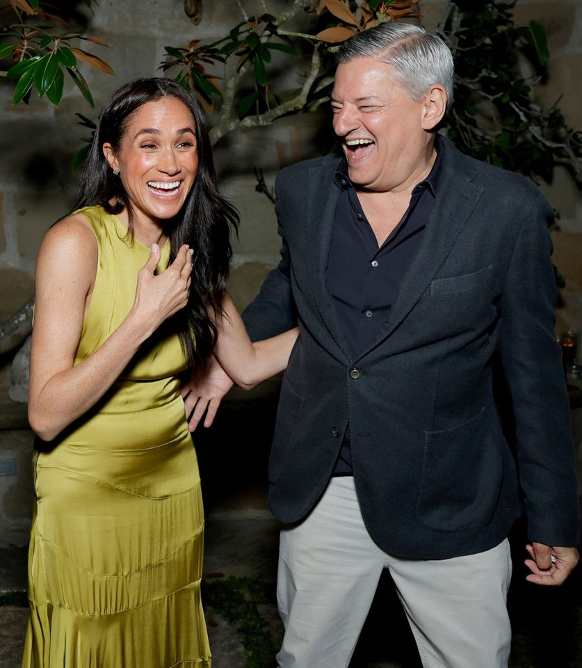Meghan Markle and Prince Harry have glam night out at Netflix CEO Ted Sarandos' star-packed Montecito party