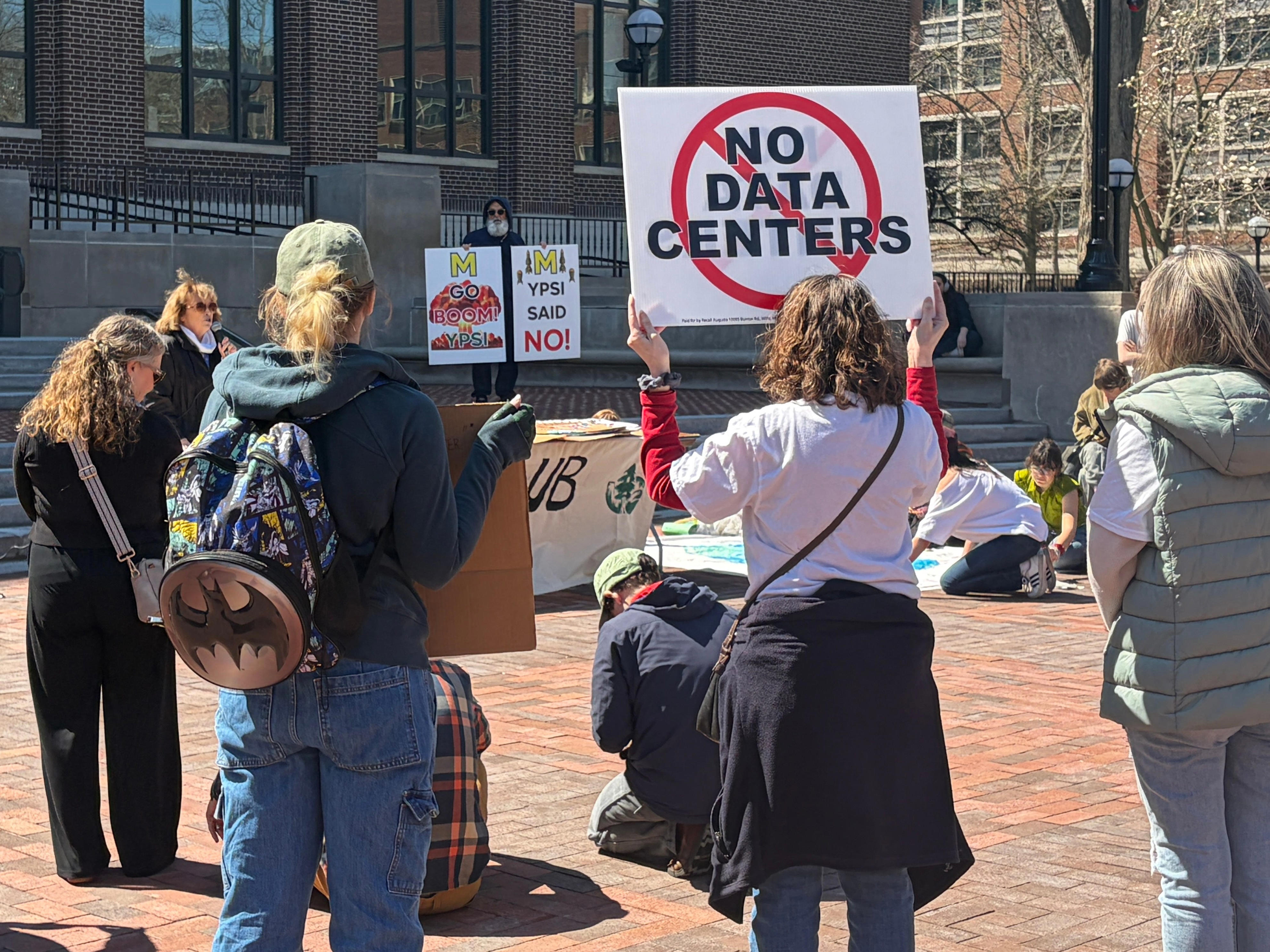 Ann Arbor protest part of Michigan movement opposing data centers