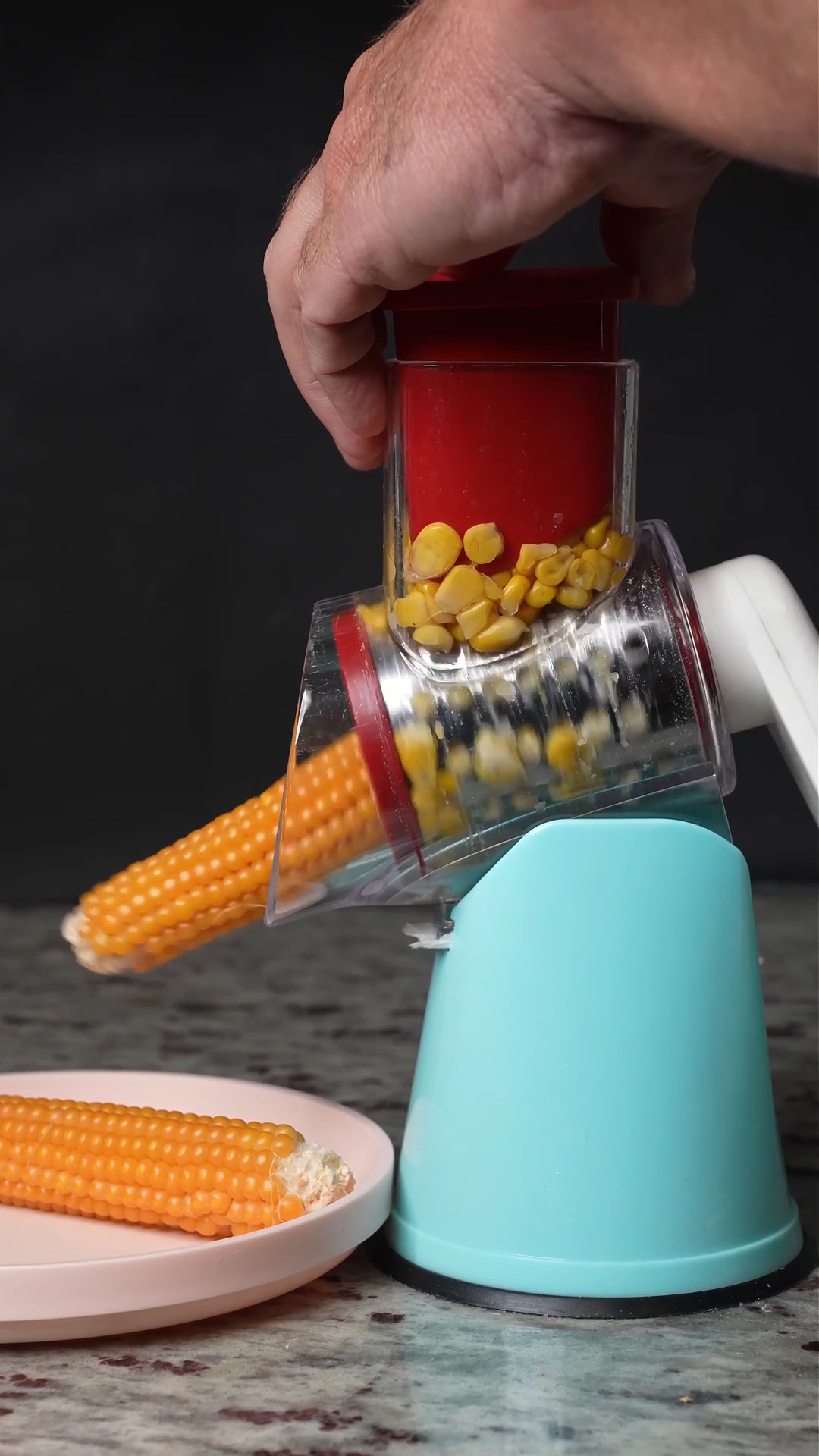 A unique way to make popcorn