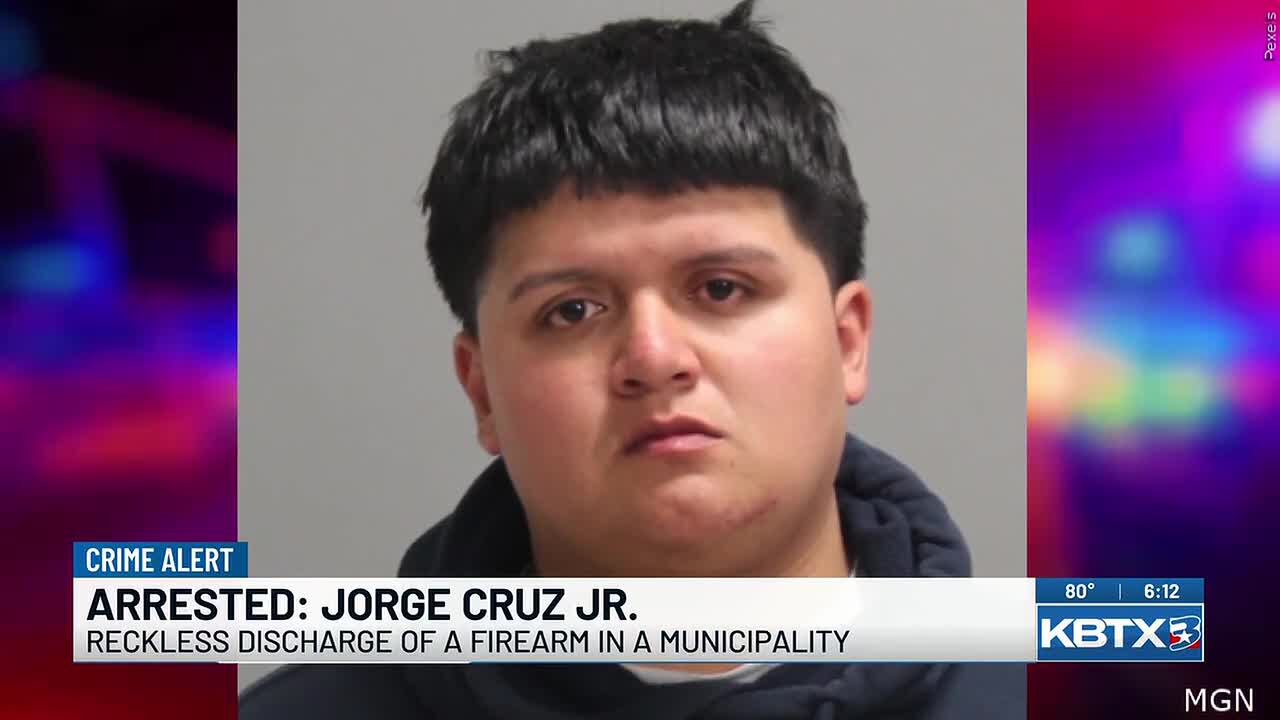 Man arrested after firing off gun in hotel parking lot
