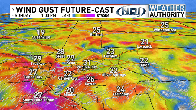 Active weather continues through Sunday with mountain snow, valley rain ...