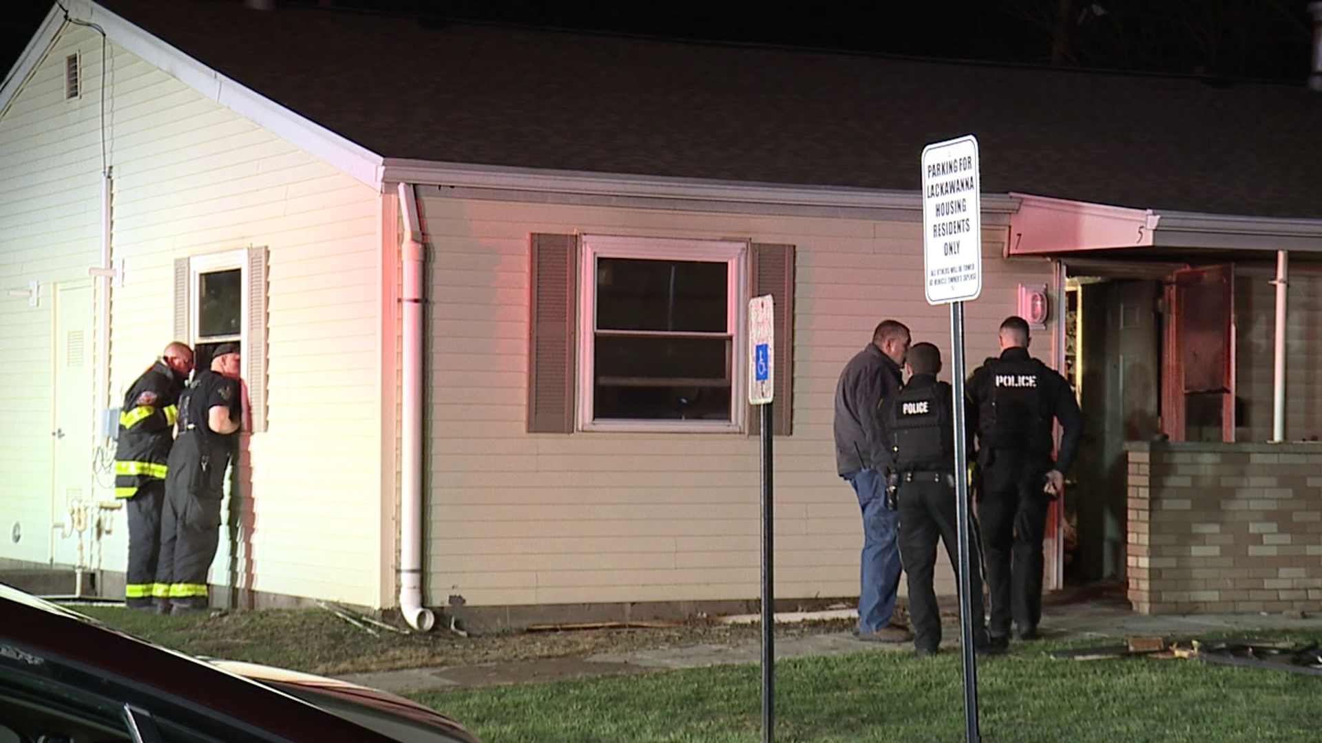 Four people displaced after fire in Lackawanna County