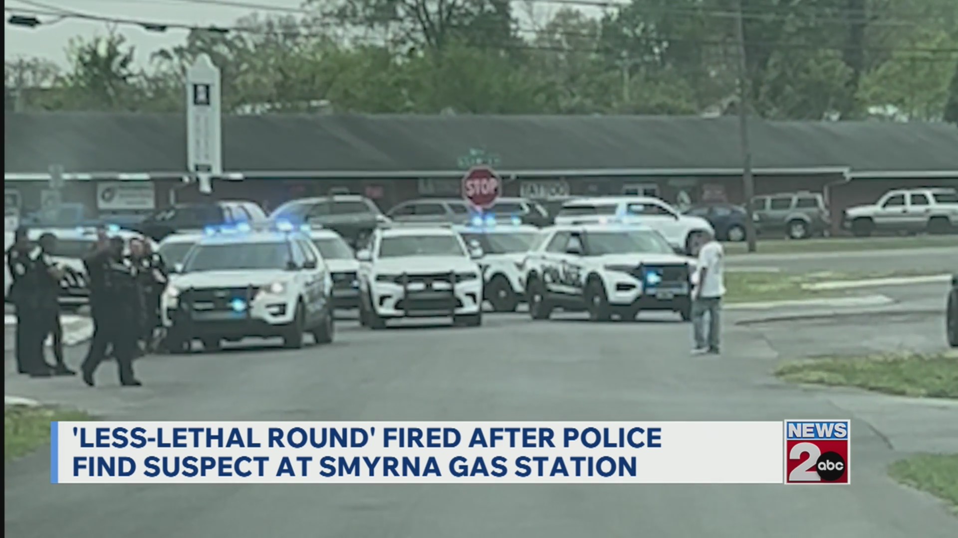 ‘Less-lethal round’ fired after police find person with weapon outside ...