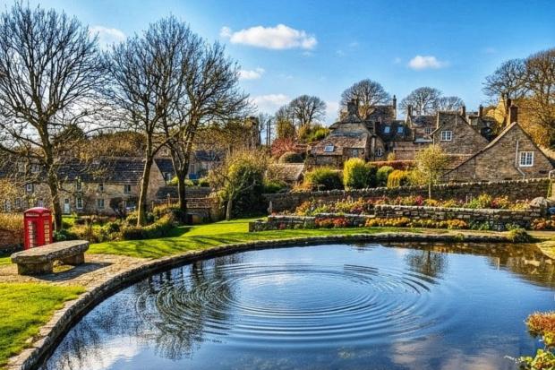 Dorset village with picturesque limestone cottages among Britain's ...