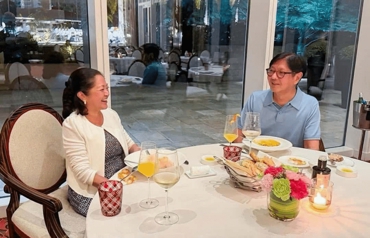 Marcos, first lady post photos of dinner date ahead of wedding anniv