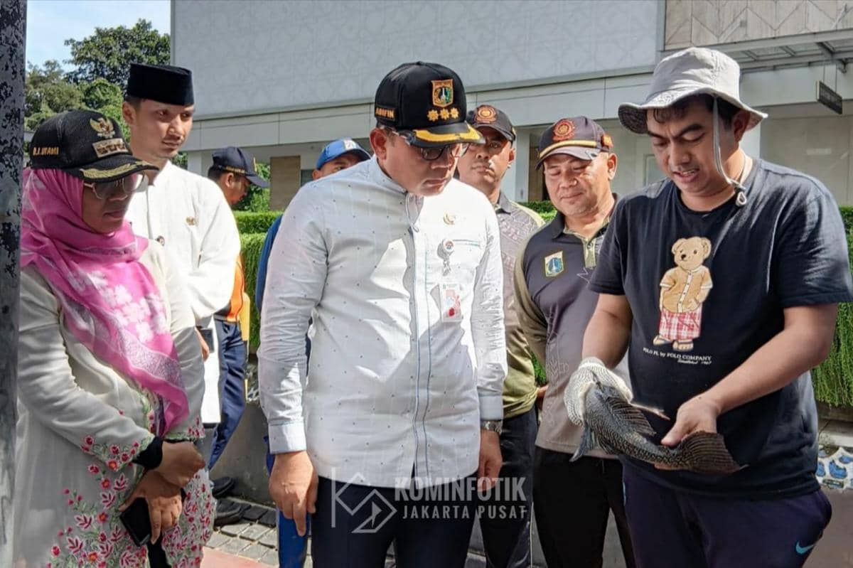 Pramono Perintahkan Bersihkan Ikan Sapu-Sapu Seluruh Jakarta