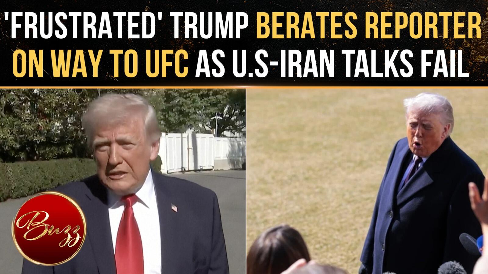 Trump vs. reporter turns ugly as he declares Iran 'defeated'
