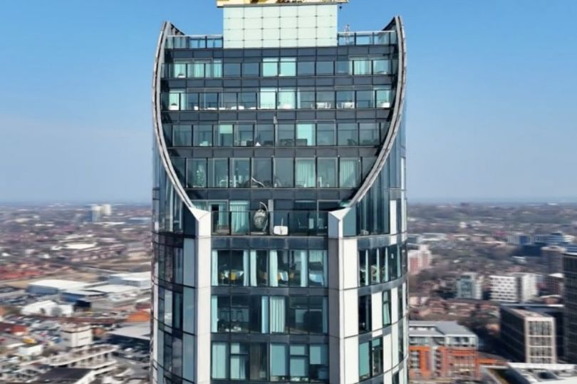 Luxury penthouse in Liverpool's tallest building is up for sale