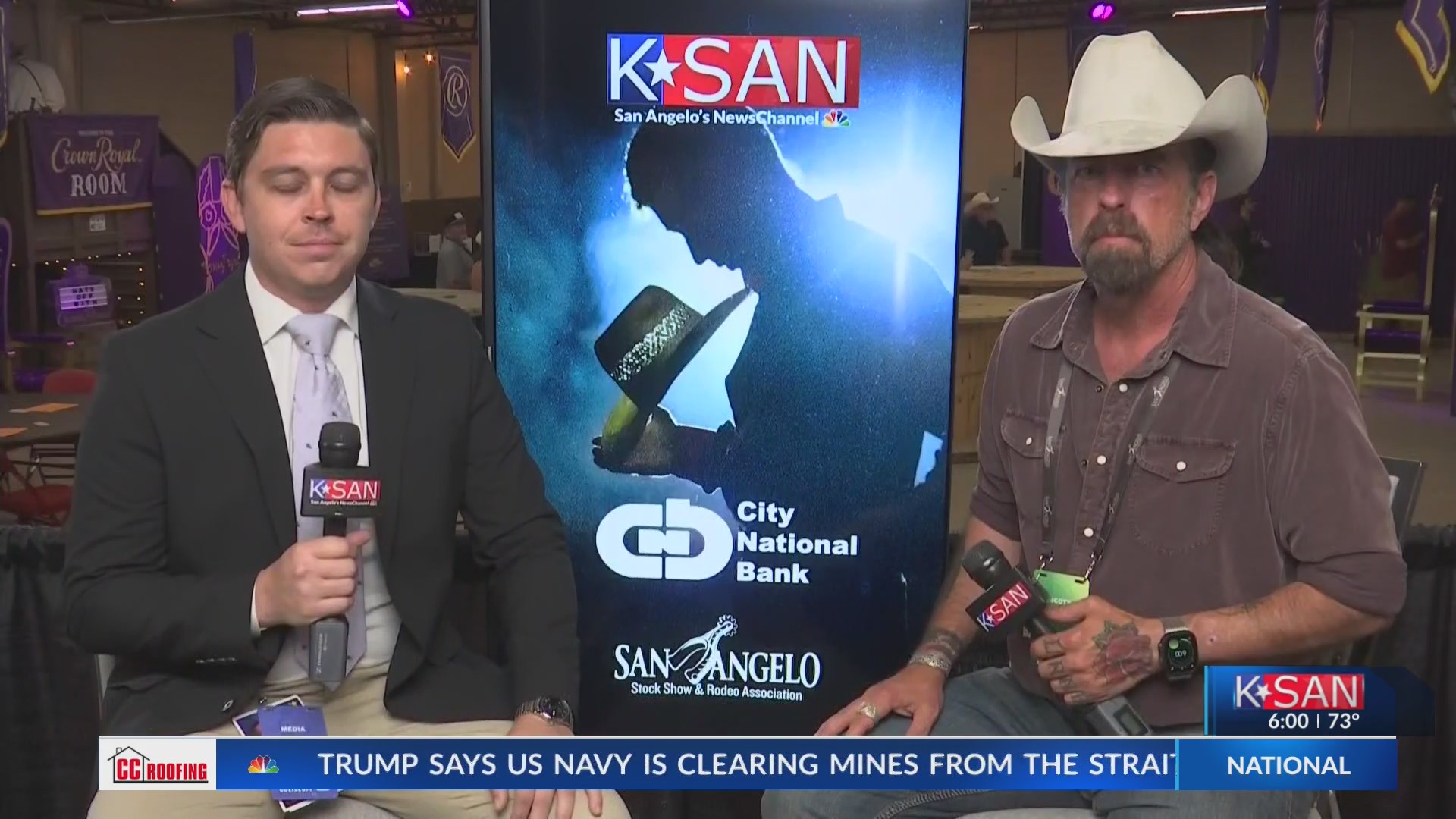 Scott Gray interview at 2026 San Angelo Rodeo