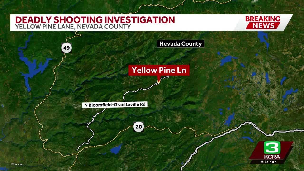 Authorities identify man killed in Nevada County shooting